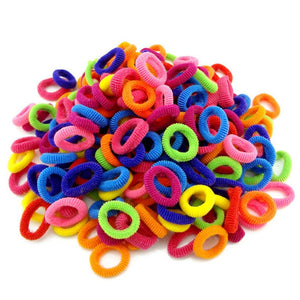 100 Pcs Colorful Child Kids Hair Holders - Box of Lots 2