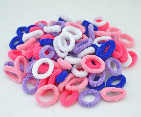 Image of 100 Pcs Colorful Child Kids Hair Holders - Box of Lots 2