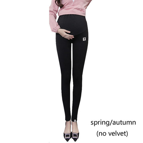 Image of Maternity Leggings / Winter Velvet Pants - Box of Lots 2