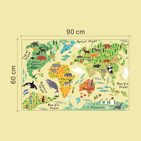 Image of Animal World Wall Stickers - Box of Lots 2