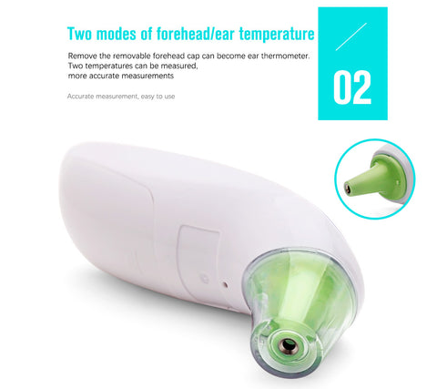 Image of Infrared Forehead & Ear Thermometer - Box of Lots 2