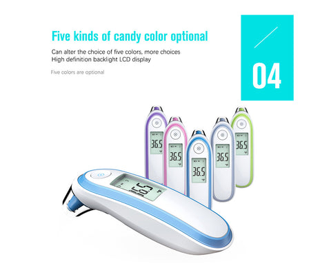 Image of Infrared Forehead & Ear Thermometer - Box of Lots 2