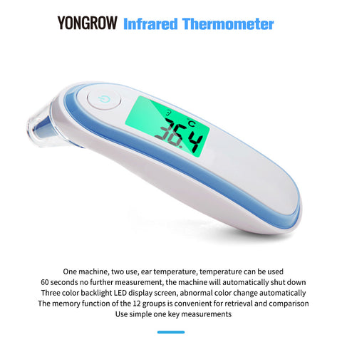 Image of Infrared Forehead & Ear Thermometer - Box of Lots 2