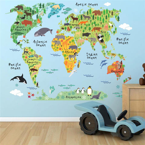 Image of Animal World Wall Stickers - Box of Lots 2