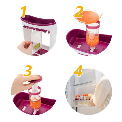 Image of Squeeze Station with 10 Pouches - Box of Lots 2