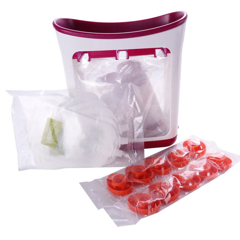 Image of Squeeze Station with 10 Pouches - Box of Lots 2