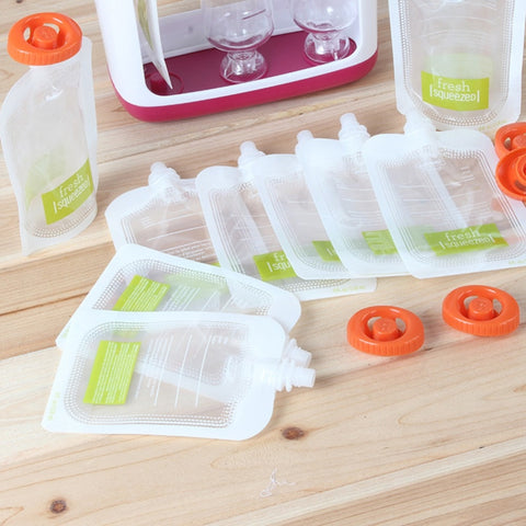 Image of Squeeze Station with 10 Pouches - Box of Lots 2