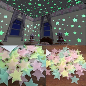 Glow in the Dark Star Stickers - Box of Lots 2