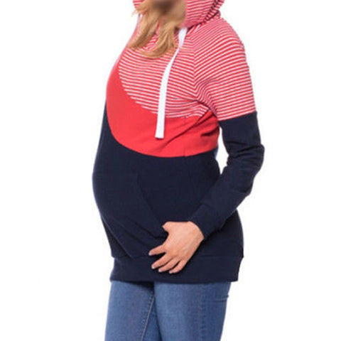 Image of Breastfeeding Hoodie (Striped / Patchwork) - Box of Lots 2