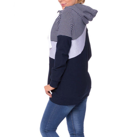 Image of Breastfeeding Hoodie (Striped / Patchwork) - Box of Lots 2