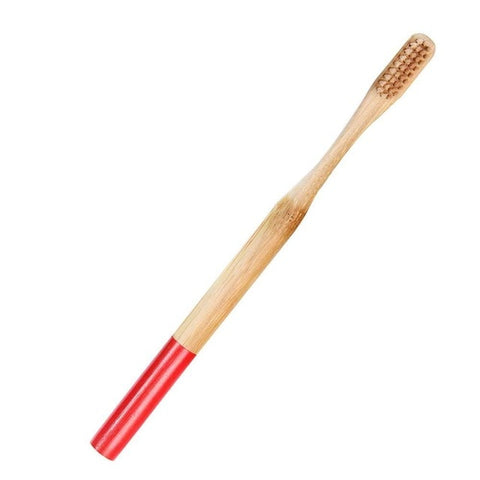 Image of Eco-Friendly Natural Bamboo Charcoal Toothbrush (Soft) - Box of Lots 2