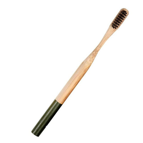 Image of Eco-Friendly Natural Bamboo Charcoal Toothbrush (Soft) - Box of Lots 2