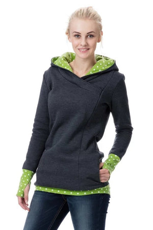 Warm Nursing Maternity Hoodie