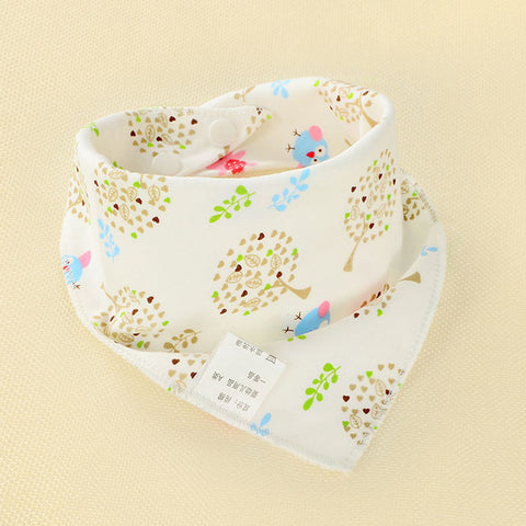 Image of Baby Bibs Triangle Double Cotton - Box of Lots 2