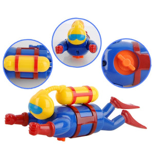 Wind-Up Scuba Diver Bath Toy - Box of Lots 2