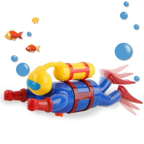 Image of Wind-Up Scuba Diver Bath Toy - Box of Lots 2